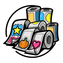 SS Stickers, Temporary Tattoos & Labels