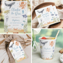 Under The Sea Ocean Animals Party