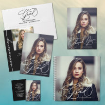 ELEGANT GRAD SCRIPT PHOTO COLLECTION