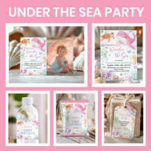 Pink Under the Sea Birthday