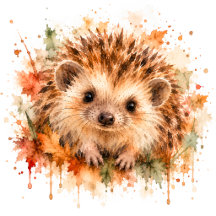 Watercolour Animal Mugs | Cute Wildlife & Country