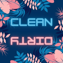 Clean/Dirty Dishwasher Magnets