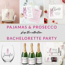 Pink Pajama PJ Sleepover Bachelorette Party