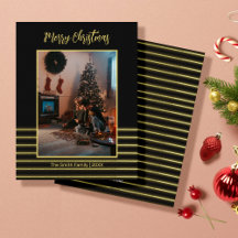 Black & gold Christmas 