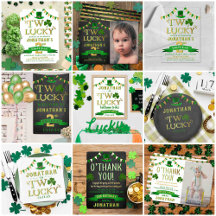 Two Lucky St. Patrick's Day 2nd Birthday