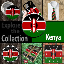 Kenya, Kenyan Flag / Africa