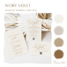 Ivory Velvet • Wedding Collection