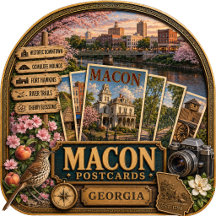 Macon Georgia Postcards/Gifts
