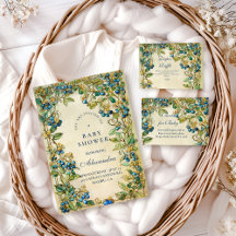 Blueberry Garden Vintage Baby Shower