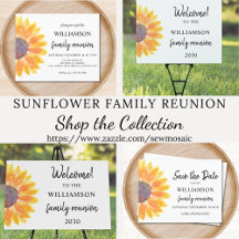 Sunflower Family Reunion Collection