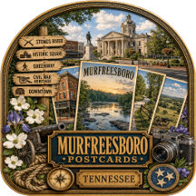 Murfreesboro Tennessee Postcards/Gifts