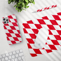 Red and White Bavaria Flag Collection