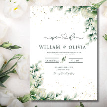 Greenery Eucalyptus Wedding Elegant Floral Wedding