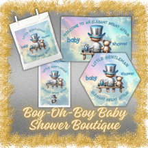Boy-Oh-Boy Baby Shower Boutique