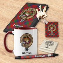 Clan Robertson Tartan and Crest Collection