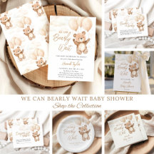 We Can Bearly Wait Baby Shower