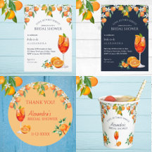 LOVE AT FIRST SPRITZ BRIDAL SHOWER