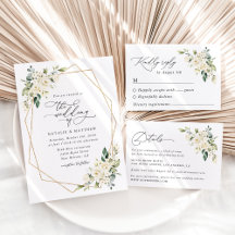 White Flowers Wedding Collection