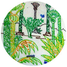 NZ Creatures & FLowers Linear Art