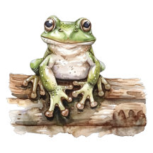 Rustic Lake Pond Log Cabin