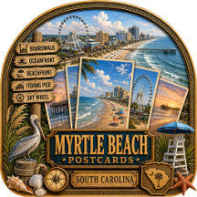 Myrtle Beach South Carolina Postcards/Gifts