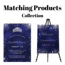 Sweet 16 - Navy blue