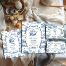 Navy Blue Nautical Baby Shower