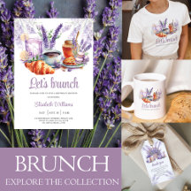 Adult Birthday Brunch Lavender