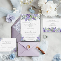 KATHERINE - WEDDING - Purple Succulents Floral Set