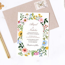 Boho Wildflower Wedding