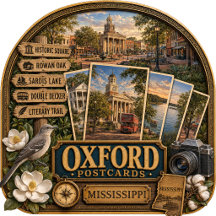 Oxford Mississippi Postcards/Gifts