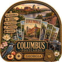 Columbus Georgia Postcards/Gifts