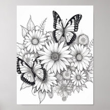 Adult Create Your Own Art Coloring Posters-3