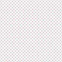 Diamond Shaped Red Heart & Line Art