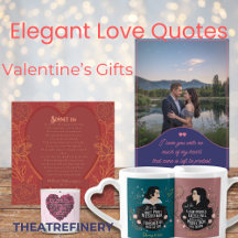 Elegant Love Quote Valentines Gifts
