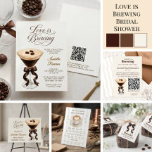 Love Is Brewing | Café Espresso Bridal Shower