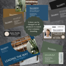 Dark Colors Promotional Company Branding