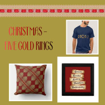 CHRISTMAS - FIVE GOLD RINGS