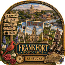 Frankfort Kentucky Postcards/Gifts