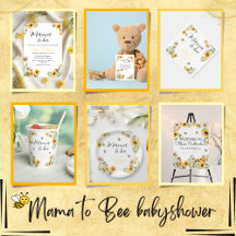 Mama to Bee Baby Shower