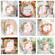 Strawberry Birthday Party 4