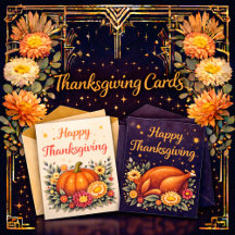 Thanksgiving Greeting Cards Collection
