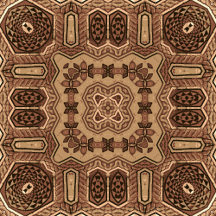 Beautiful Brown Mosaic Pattern