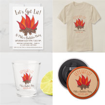 Let's Get Lit Campfire Bachelor Party Collection