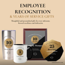 Employee Recognition & Years of Service Gifts
