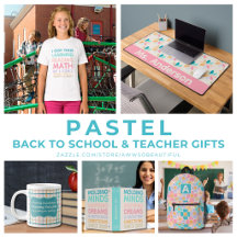 Pastel Back to School & Teacher Gifts