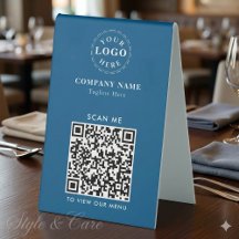 Professional Table Tent Signs for Events and Cafes