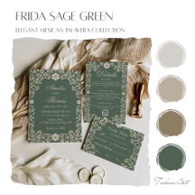 Frida Sage Green • Mexican Wedding Collection