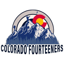  Colorado 14ers Fourteeners Postcard