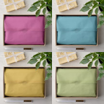 Gift Giving Tissue Paper With Solid Colors 